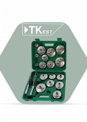 طقم مفاتيح فك فلاتر الزيت – 19 قطعة طقم مفاتيح فك فلاتر الزيت – 19 قطعة