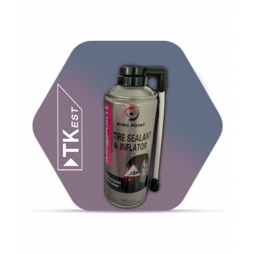 بخاخ إصلاح ونفخ الإطارات – TK Tire Sealant & Inflator بخاخ إصلاح ونفخ الإطارات – TK Tire Sealant & Inflator