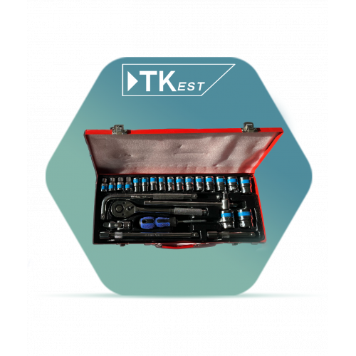 طقم مفاتيح 25 قطعة نيكل – TKest طقم مفاتيح 25 قطعة نيكل – TKest