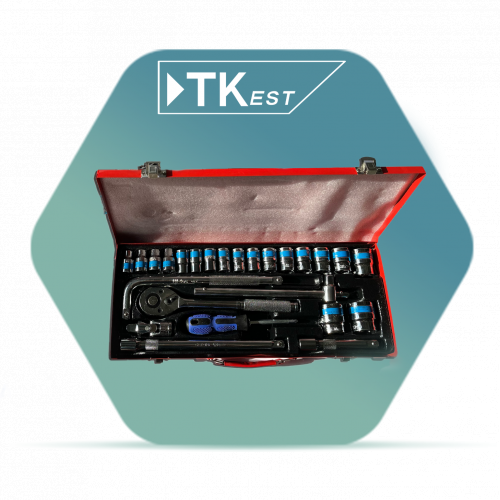 طقم مفاتيح 25 قطعة نيكل – TKest طقم مفاتيح 25 قطعة نيكل – TKest