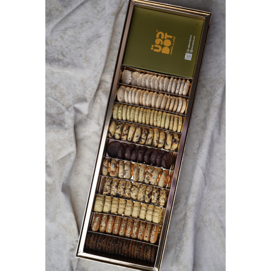 مكس المكس كل أنواع الحلويات/عدد القطع129