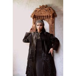 عباية ملكية سوداء 