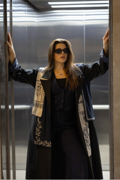 عباية يومية ( بليزر ) مع تطريز راقي