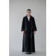 عباية سوداء عملية و بسيطة 