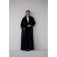 عباية سوداء عملية و بسيطة 
