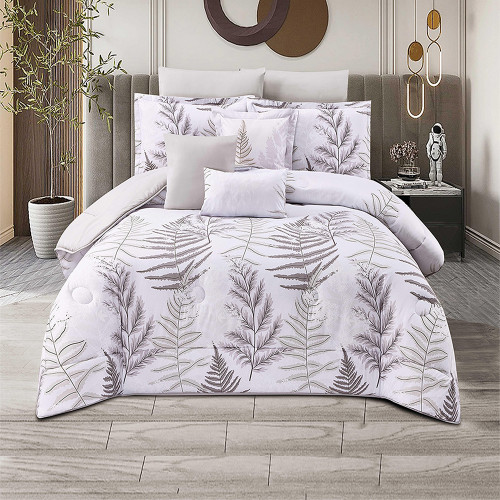 مفرش ميكروفيبر 8 قطع نفرين 