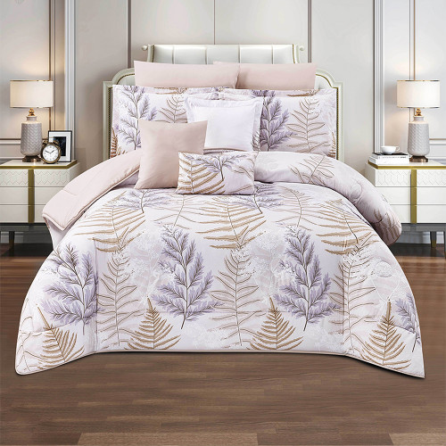 مفرش ميكروفيبر 8 قطع نفرين 