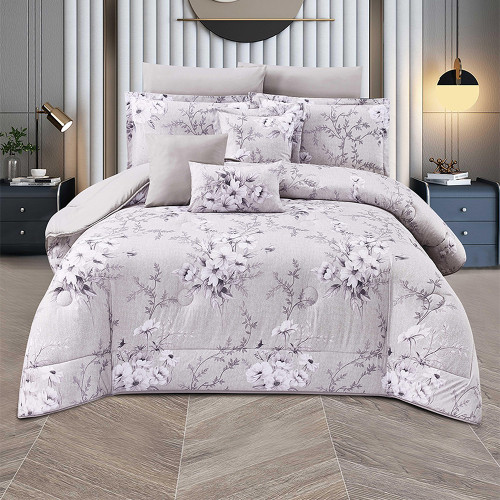 مفرش ميكروفيبر 8 قطع نفرين 