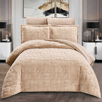 مفرش هناي شتوي مخمل 6 قطع نفرين مفرش هناي شتوي مخمل 6 قطع نفرين