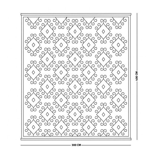 سجادة تركي مودرن 400×300سم سجادة تركي مودرن 400×300سم