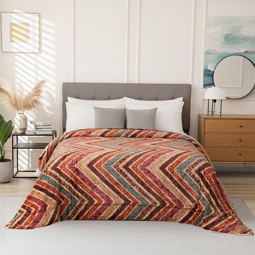 بطانية نيوم فرو فاخرة بملمس مخملي 200×230 سم