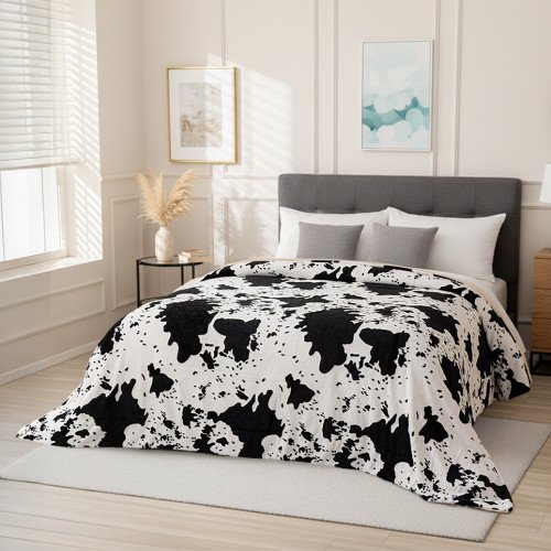 بطانية نيوم فرو فاخرة بملمس مخملي 200×230 سم