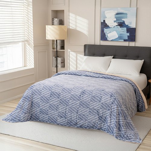 بطانية نيوم فرو فاخرة بملمس مخملي 200×230 سم