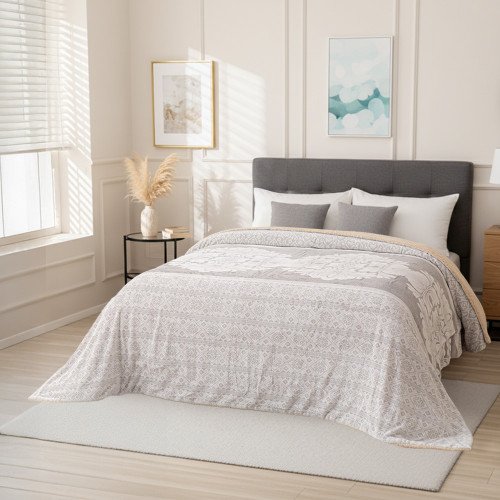 بطانية نيوم فرو فاخرة بملمس مخملي 200×230 سم