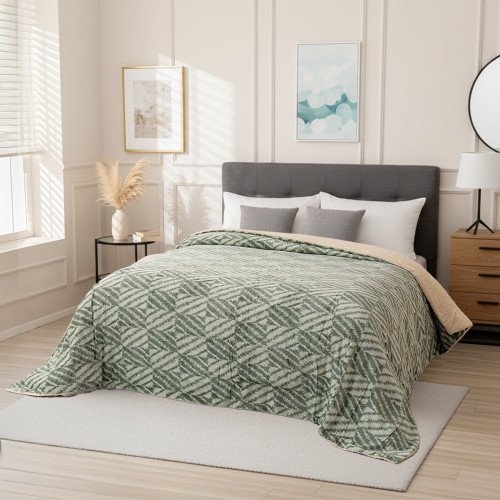 بطانية نيوم فرو فاخرة بملمس مخملي 200×230 سم