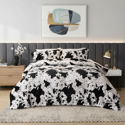 مفرش شتوي مخمل 4 قطع نفر مفرش شتوي مخمل 4 قطع نفر