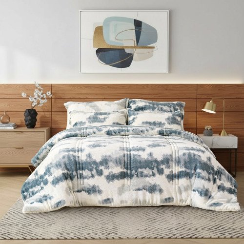 مفرش شتوي مخمل نيوم 4 قطع نفر مفرش شتوي مخمل نيوم 4 قطع نفر