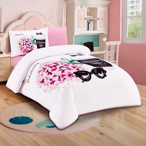 مفرش أطفال ميكروفايبر 4 قطع