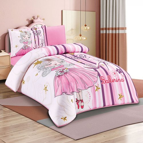 مفرش أطفال ميكروفايبر 4 قطع