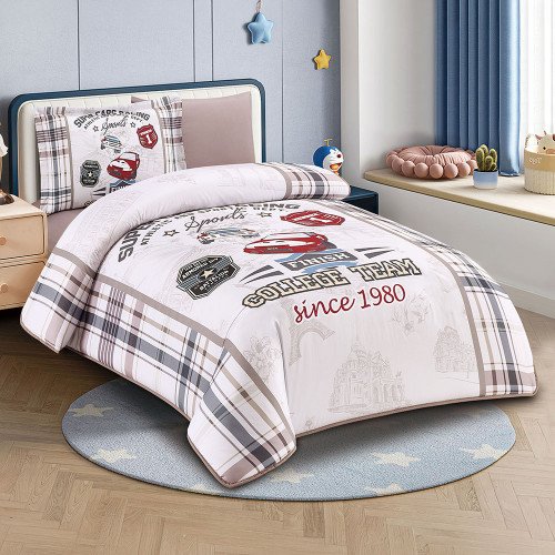 مفرش أطفال ميكروفايبر 4 قطع