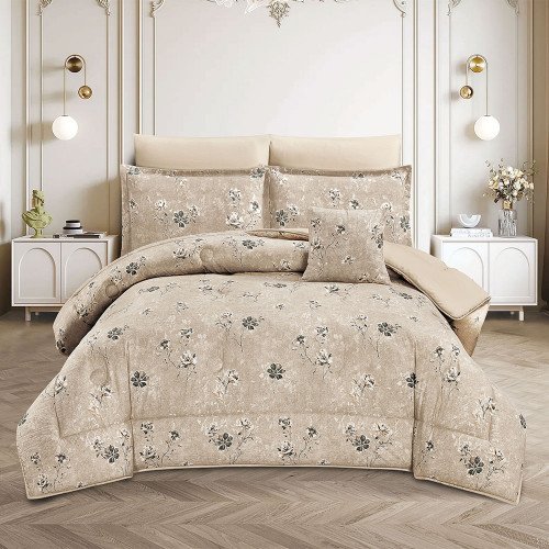 مفرش ميكروفايبر 4 قطع نفر