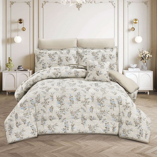 مفرش ميكروفايبر 7 قطع نفرين