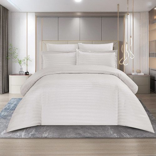 مفرش فندقي ميكروفايبر 7 قطع نفرين