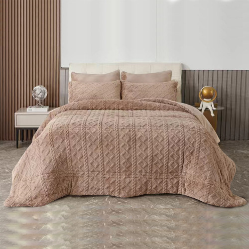 مفرش نيوم شتوي مخمل 4 قطع نفر مفرش نيوم شتوي مخمل 4 قطع نفر