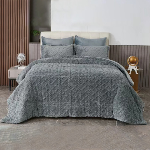 مفرش نيوم شتوي مخمل 4 قطع نفر مفرش نيوم شتوي مخمل 4 قطع نفر