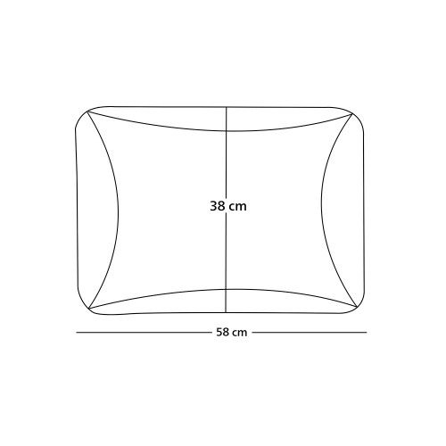 مخدة قطن بتقنية الميموري فوم 1300 جم مخدة قطن بتقنية الميموري فوم 1300 جم