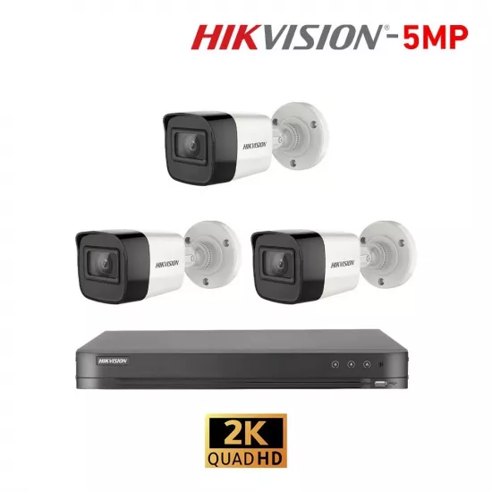 بكج 3 كاميرات 5 ميقا مع الرسيفر والهاردسك بكج 3 كاميرات 5 ميقا مع الرسيفر والهاردسك