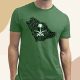 Saudi Map with ornate Arabic letters T-shirt
