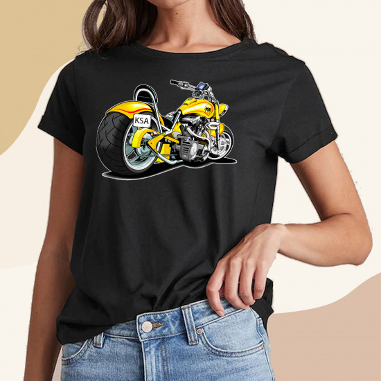 تيشيرت دراجة نارية بوليفارد