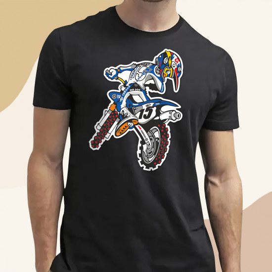 تيشيرت دراجة نارية صحراوي 2