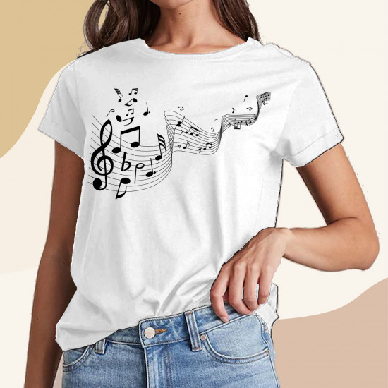 تيشيرت نوتة موسيقية