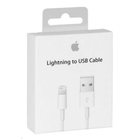 كابل أبل للشحن ومزامنة البيانات أبيض اصلي