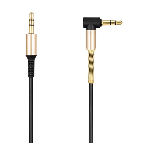 كابل صوت AUX أسود