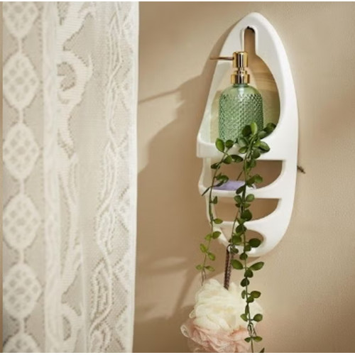 سلّة معلقة من فانس - 43x19x9 سم أبيض 