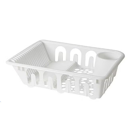 مجففة أطباق من بلاستيك البولي بروبيلين أبيض 46x36x12 سم