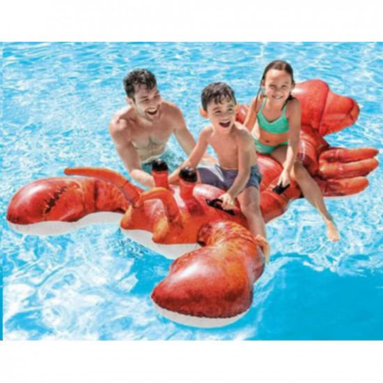 عوامة سباحة للركوب على شكل سلطعون طراز 57533EP 85x54بوصة