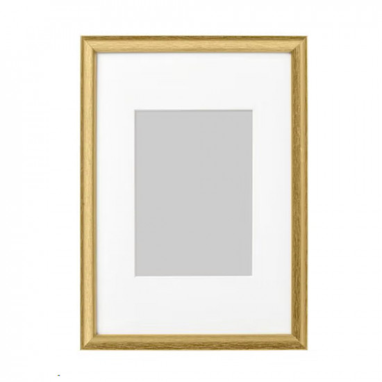 إطار ذهبي اللون مقاس 21X30 سم