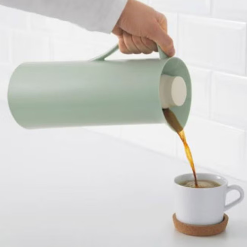 تُرمس معزول حافظ للحرارة اخضر فاتح