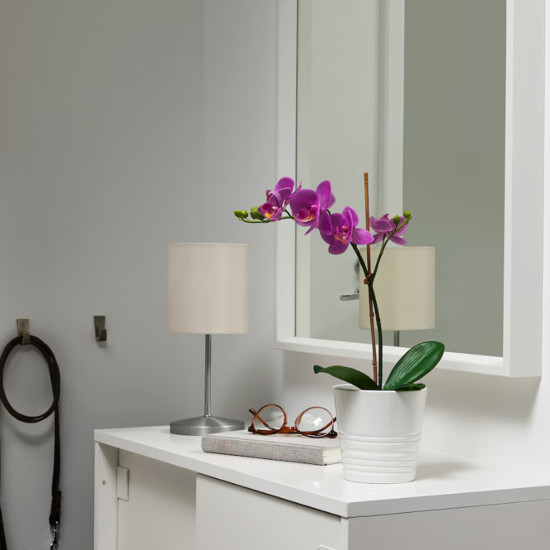 نبات صناعي في آنية, أوركيد بنفسجي, 9 سم