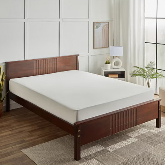 شرشف قطن أبيض ستان من هاميلتون - 180x200+26