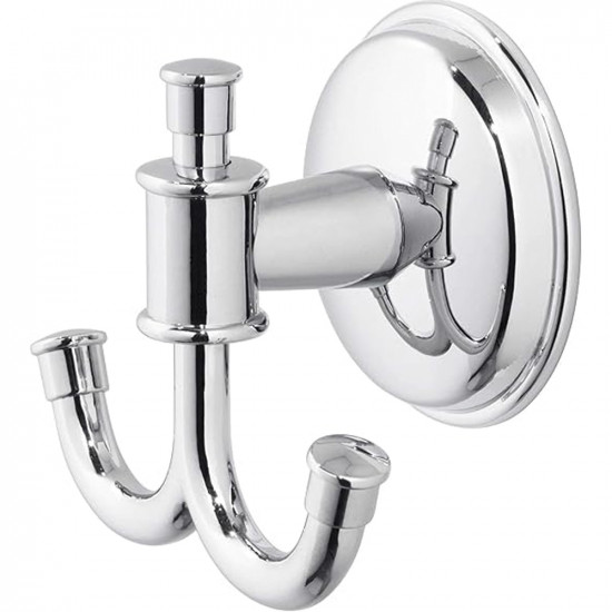 خطّاف مزدوج مطلي من بلونجين فضي