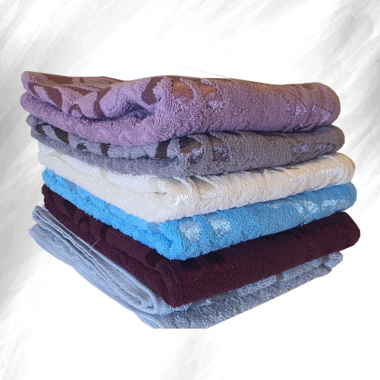 منشفة أنيقة من القطن المصري (100x50 سم)