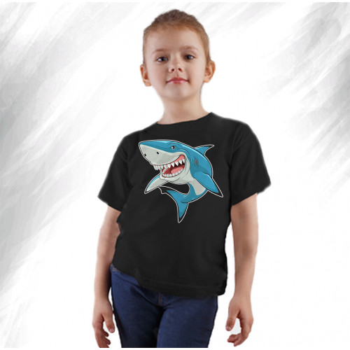 تيشيرت أطفال قرش تيشيرت أطفال قرش