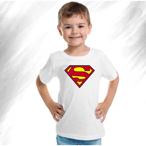 تيشيرت أطفال شعار سوبرمان تيشيرت أطفال شعار سوبرمان