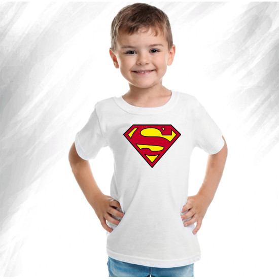 تيشيرت أطفال شعار سوبرمان
