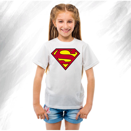 تيشيرت أطفال شعار سوبرمان